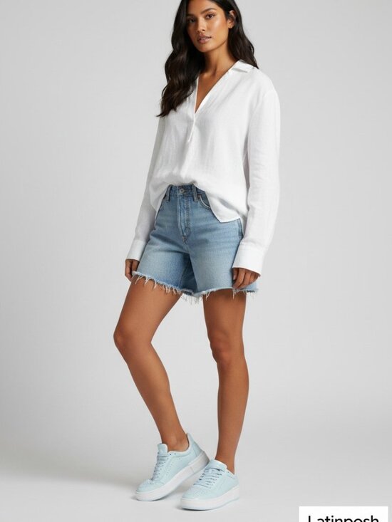 Stuart Weitzman Shoes - Stuart Weitzman Ryan Croc-Embossed Leather Low - Top Sneaker Light Blue 6